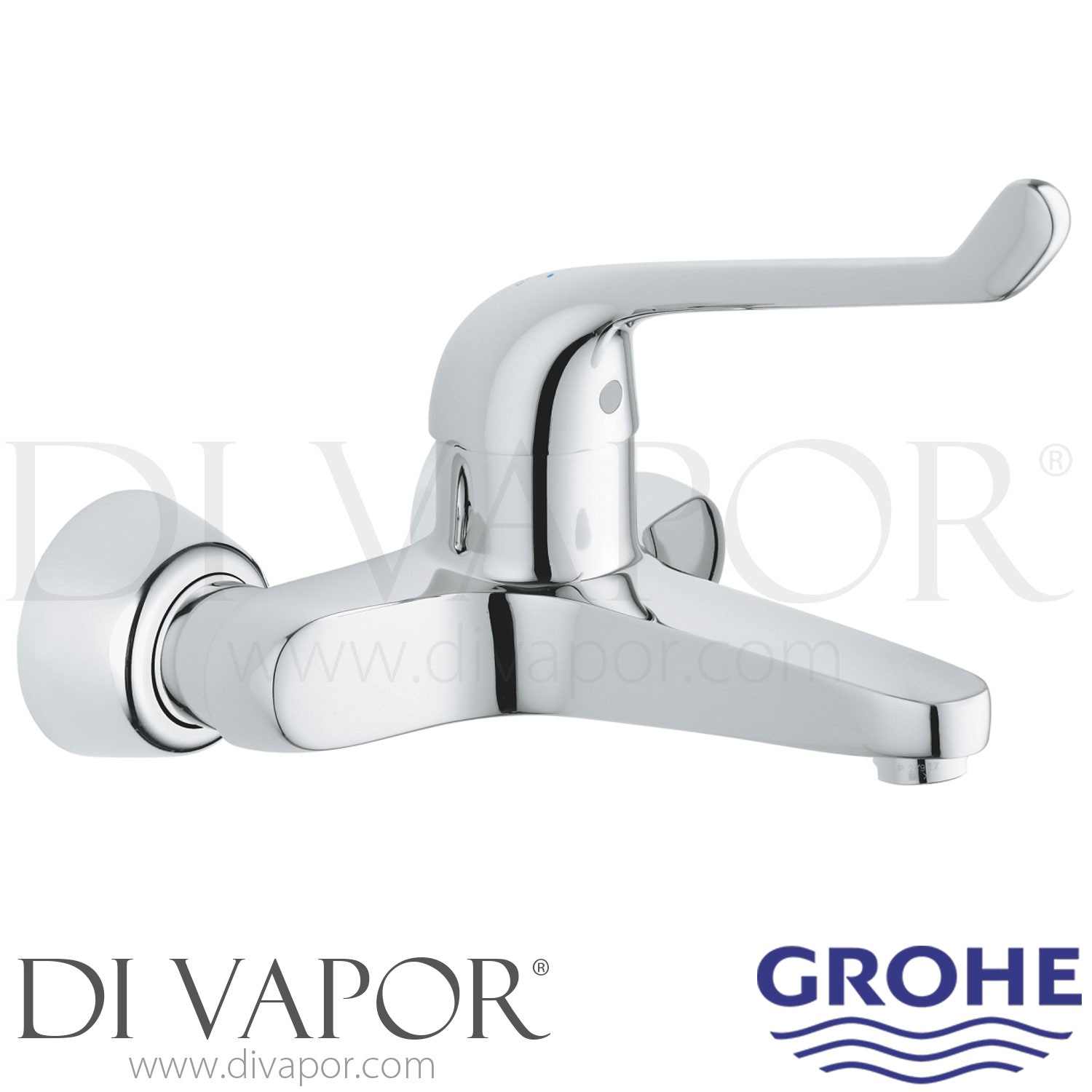 Grohe 32795000 Euroeco Single Sequential SingleLever Safety Basin