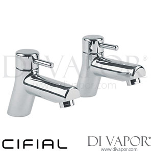 Cifial 32820SE Techno 35 Pair of Bath Pillar Taps Spare Parts