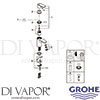 Grohe 3282400L Mixer Spare Diagram