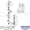 Grohe 3282500E Mixer Spare Diagram