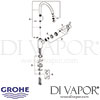 Grohe Eurosmart Cosmopolitan Single-Lever Sink Mixer Spares