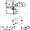 Grohe 32844000 Mixer Spare Diagram