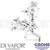 Grohe 32847000 Mixer Spare Diagram