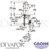 Grohe 32860000 Mixer Spare Diagram