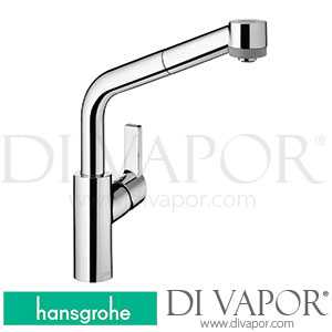 Hansgrohe 32861000 Status Status L Kitchen Mixer 2Jet With Pull-Out Spray Spare Parts 02/12 - 05/19