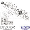 Grohe 32880000 Mixer Spare Diagram
