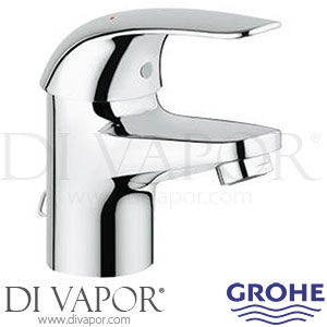 Grohe 32881000 Euroeco Single-Lever Basin Mixer (1/2 Inch) S-Size Tap Spare Parts