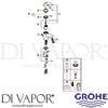 Grohe 32881000 Mixer Spare vDiagram