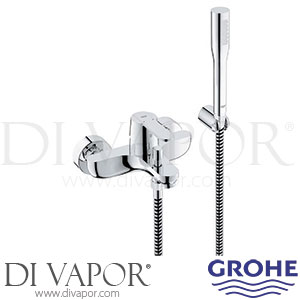 Grohe 32889000 Get Single-Lever Bath Shower Mixer (1/2 Inch) Spare Parts