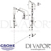 Grohe K7 Single-Lever Sink Mixer Spares