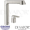 Grohe K7 Single-Lever Sink Mixer Spare Parts