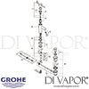 Grohe Essence Single-Lever Basin Mixer S-Size Spares