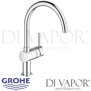 Grohe 32917000 Minta Single-Lever Sink Mixer (1/2 Inch) Spare Parts