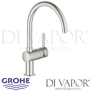 Grohe 32917DC0 Minta Single-Lever Sink Mixer (1/2 Inch) Spare Parts