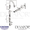 Grohe Minta Single-Lever Sink Mixer Spares