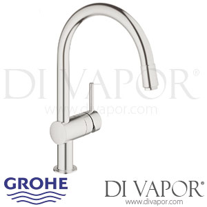 Grohe 32918DC0 Minta Single-Lever Sink Mixer (1/2 Inch) Spare Parts
