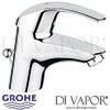 Grohe Eurosmart Single-Lever Basin Mixer S-Size Tap Spare Parts