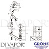Grohe 32926002 Mixer Spare Daigram