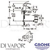 Grohe 32929 Mixer Spare Diagram