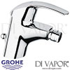 Grohe Eurosmart Single-Lever Bidet Mixer S-Size Spare Parts