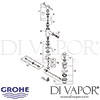 Grohe 32935000 Essence Bidet Mixer S-Size Spares