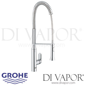 Grohe 32950000 K7 Single-Lever Sink Mixer (1/2 Inch) Spare Parts