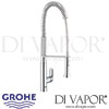 Grohe K7 Single-Lever Sink Mixer Spare Parts