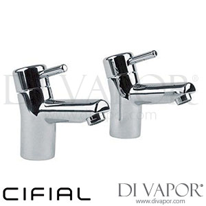 Cifial 32990SE Techno 35 Pair of Basin Pillar Taps Spare Parts