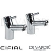 Cifial Techno 35 Pair of Basin Pillar Taps Spare Parts