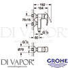 Grohe 32994001 Mixer Spare Diagram
