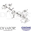 Grohe 32994001 Mixer Spare Tech Diagram