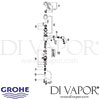 Grohe Alira Sink Mixer Spares