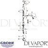 Grohe Alira Single-Lever Sink Mixer Tap Spares