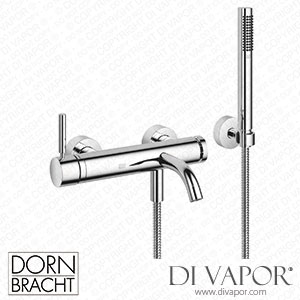 Dornbracht Single Lever Tub Mixer for Wall Mounted Installation with Hand Shower Set 33233660 00 Spare Parts