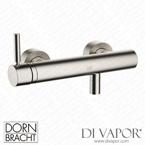 Dornbracht Meta Single-Lever Shower Mixer for Wall Mounting - Brushed Platinum 33 300 660-06 Spare Parts