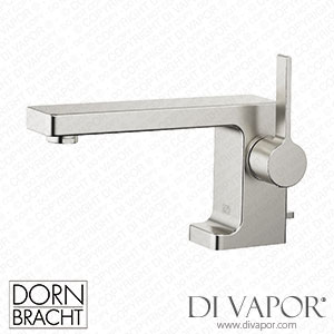 Dornbracht Lulu Single-Lever Basin Mixer with Pop-Up Waste - Brushed Platinum 33 500 710-06 Spare Parts