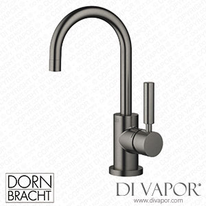 Dornbracht Tara Single-Lever Basin Mixer with Pop-Up Waste - Brushed Dark Platinum 33 500 882-99 Spare Parts