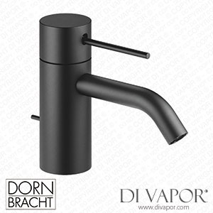 Dornbracht Meta Meta Slim Single-Lever Basin Mixer with Pop-Up Waste - Matte Black 33 501 662-33 Spare Parts