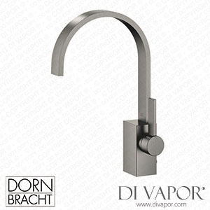 Dornbracht Mem Single-Lever Basin Mixer with Pop-Up Waste - Brushed Dark Platinum 33 501 782-99 Spare Parts