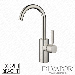 Dornbracht Meta Single-Lever Basin Mixer with Pop-Up Waste - Brushed Platinum 33 510 661-06 Spare Parts