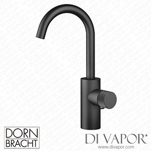 Dornbracht Meta Meta Pure Single-Lever Basin Mixer with Pop-Up Waste - Matte Black 33 510 665-33 Spare Parts