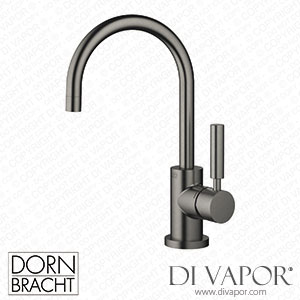 Dornbracht Tara Single-Lever Basin Mixer with Pop-Up Waste - Brushed Dark Platinum 33 513 882-99 Spare Parts