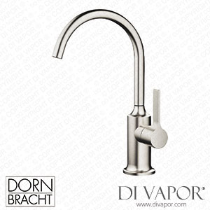 Dornbracht Vaia Single-Lever Basin Mixer without Pop-Up Waste - Brushed Platinum 33 521 809-06 Spare Parts
