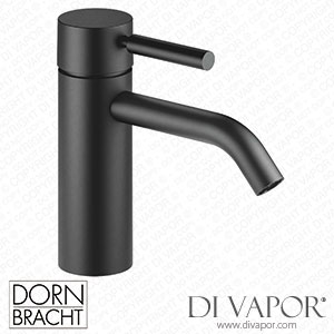 Dornbracht Meta Single-Lever Basin Mixer without Pop-Up Waste - Matte Black 33 522 660-33 Spare Parts