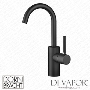 Dornbracht Meta Single-Lever Basin Mixer without Pop-Up Waste - Matte Black 33 525 661-33 Spare Parts