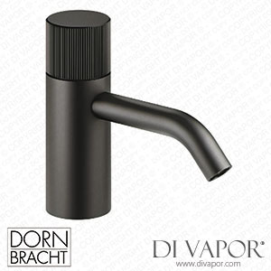 Dornbracht Meta Meta Pure Single-Lever Basin Mixer without Pop-Up Waste - Matte Black 33 526 664-33 Spare Parts