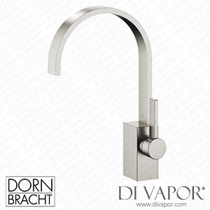 Dornbracht Mem Single-Lever Basin Mixer without Pop-Up Waste - Brushed Platinum 33 526 782-06 Spare Parts