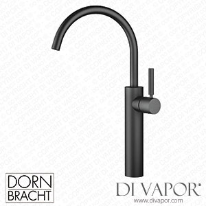 Dornbracht Meta Single-Lever Basin Mixer with Raised Base without Pop-Up Waste - Matte Black 33 534 661-33 Spare Parts