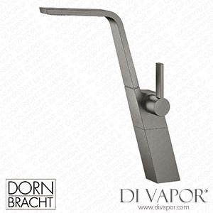 Dornbracht Cl.1 Single-Lever Basin Mixer with Raised Base without Pop-Up Waste - Brushed Dark Platinum 33 534 705-99 Spare Parts