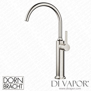 Dornbracht Vaia Single-Lever Basin Mixer with Raised Base without Pop-Up Waste - Brushed Platinum 33 534 809-06 Spare Parts